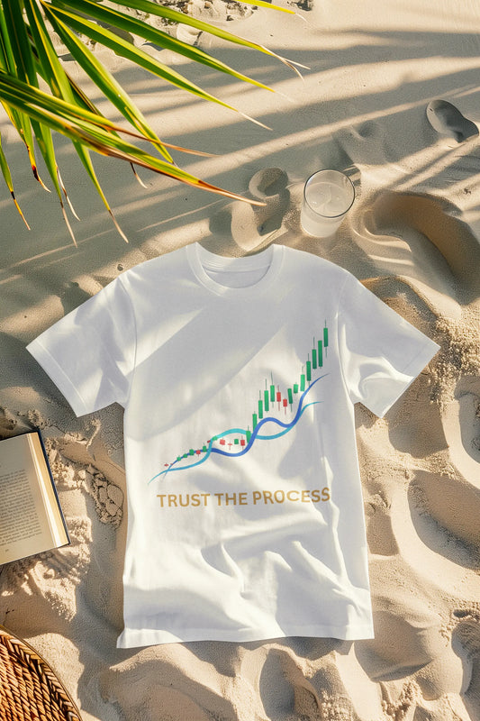 Trust the Process | Premium Stock Market Graphic T-Shirt