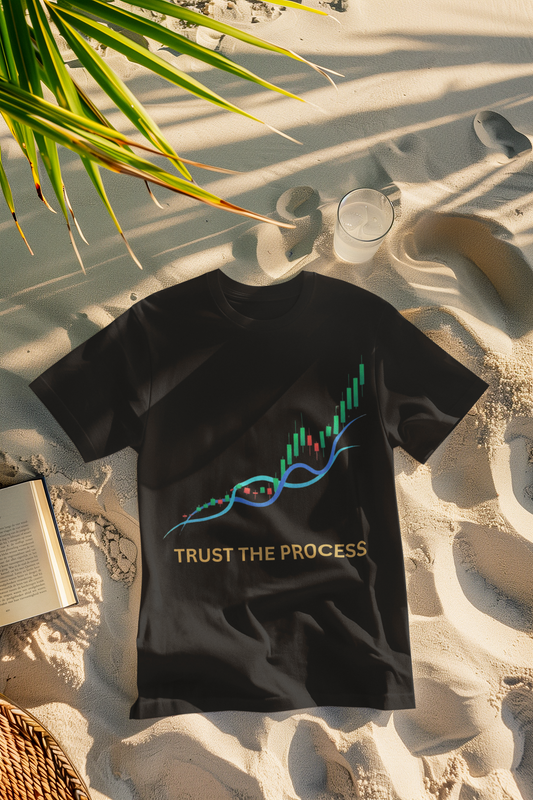 Trust the Process | Premium Stock Market Graphic T-Shirt