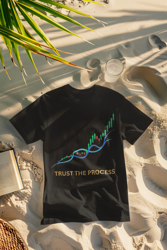 Trust the Process | Premium Stock Market Graphic T-Shirt