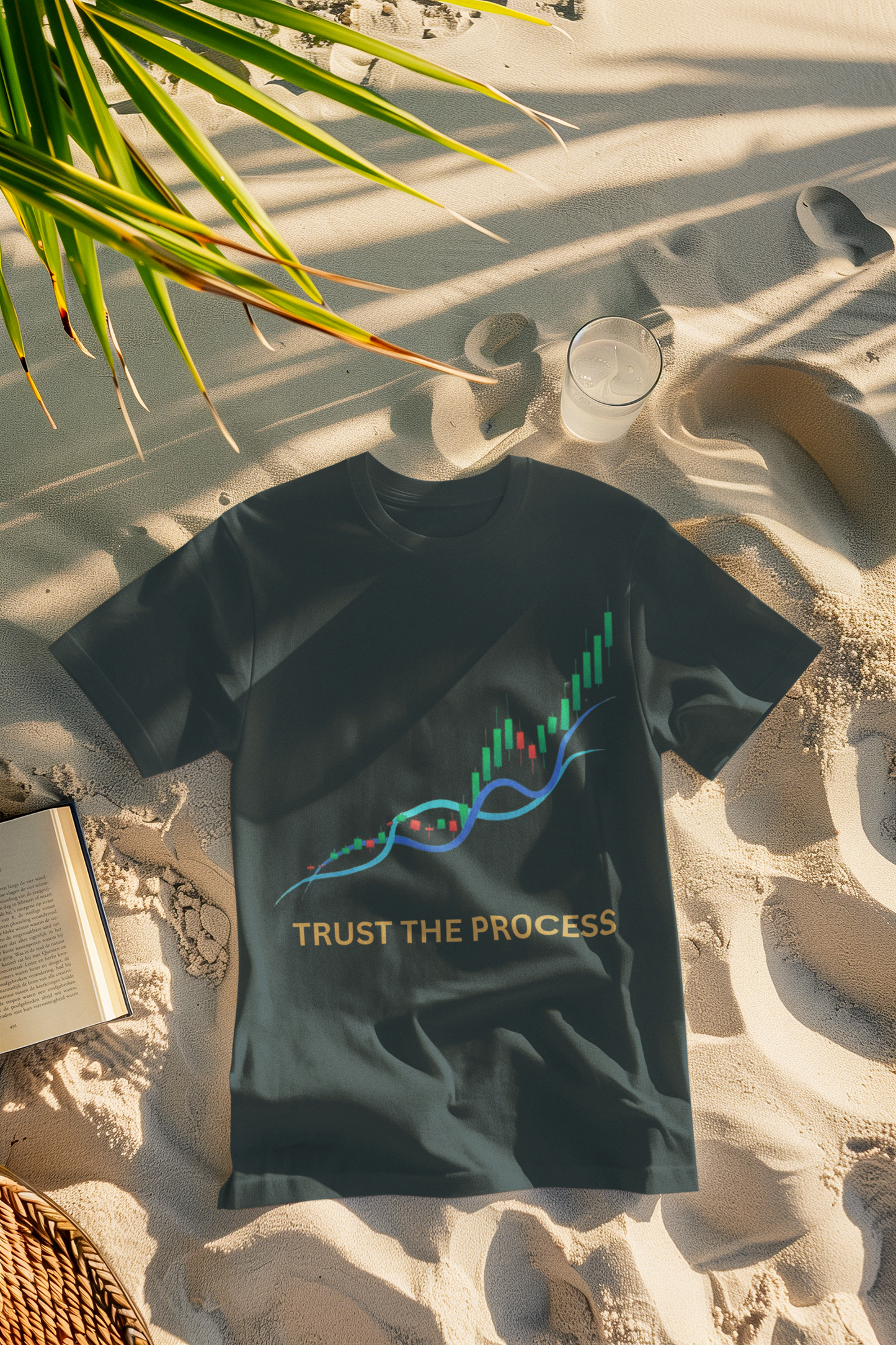 Trust the Process | Premium Stock Market Graphic T-Shirt