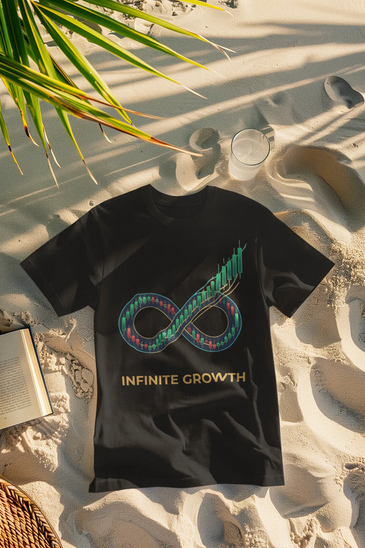 Infinite Growth | Premium Wealth Mindset Graphic T-Shirt